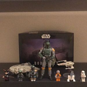 Star Wars toys set Kenner Bandai LEGO medicom